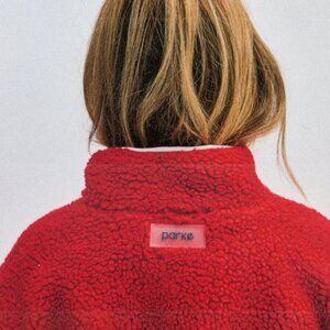 Parke Pullover Fleece - L/XL / Red